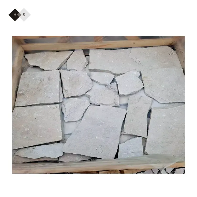 Grosir batu budaya ubin putih batu budaya veneer untuk eksterior interior batu budaya batu alami untuk pelapis Dinding
