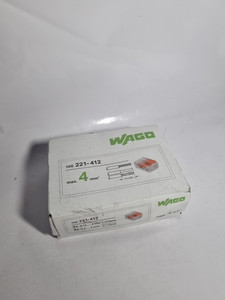 PLC <strong>221</strong> <strong>412</strong> Series Reusable Electrical Wire Cable Connectors x 100 Warranty Product - Product Image 1