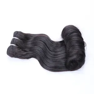 Wholesale Cuticle Aligned Hair From Indian Raw Hair Weave Bundles Egg Curl Super Double Drawn Human Hair For Black Women