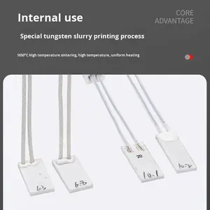 لوح تسخين سيراميك الألومينا للاستخدام الصناعي، مقاوم للحرارة العالية والأحماض والقلويات، لوح تسخين كهربائي مع ضمان لمدة عام - Product Image 4