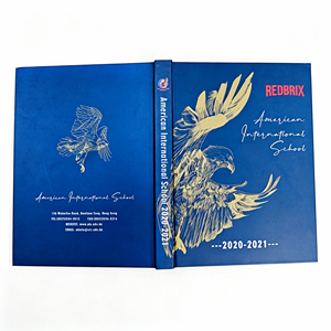 <span class=keywords><strong>Livre</strong></span> personnalisé imprimé sur le thème de <span class=keywords><strong>la</strong></span> vie scolaire, reliure cousue à point noué, dos carré, couverture rigide avec pelliculage. - Product Image 2