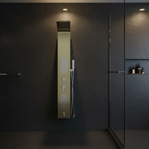 Panel <span class=keywords><strong>de</strong></span> <span class=keywords><strong>ducha</strong></span> <span class=keywords><strong>de</strong></span> cascada <span class=keywords><strong>de</strong></span> oro montado en la pared, columna <span class=keywords><strong>de</strong></span> <span class=keywords><strong>ducha</strong></span> <span class=keywords><strong>de</strong></span> mano con chorros, <span class=keywords><strong>columnas</strong></span> <span class=keywords><strong>de</strong></span> <span class=keywords><strong>ducha</strong></span> <span class=keywords><strong>baratas</strong></span> - Product Image 3