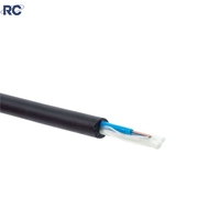 Cable de Comunicación Mini ADSS de Fibra Óptica Monomodo RC ASU 80, 100m, 8 Hilos, con Varilla FRP, 6 Hilos, 12 Hilos, 24 Hilos, Rollo de 1km, 4km