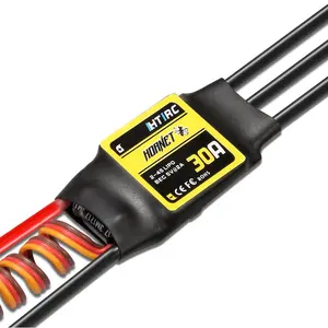 Pasokan Pabrik Langsung Dapat Menyesuaikan 30A Tanpa Sikat ESC 2-4S HTIRC Hornet BEC 5V/2A untuk Pesawat RC RC Pesawat