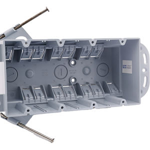 شنغهاي لينسكي 4 Gang 55 cu. in. in. مسمار تشغيل جديد من Carlon <span class=keywords><strong>Lamson</strong></span> & Sessons & Cantex على علبة غير معدنية - Product Image 1