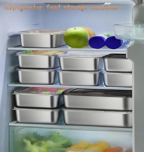 New Flatness Eco Friendly 2 <b>Compartments</b> 1-3L Capacity Freshness Preservation Stainless Steel <b>Lunch</b> <b>Box</b> Food Container Lid - Product Image 4