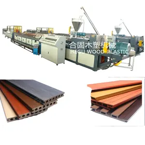 Wood Plastic Composite Beam Making Machine for WPC Pergola/Timber Profiles Production