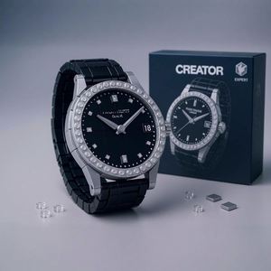 Série <span class=keywords><strong>Royale</strong></span> : Modèle de montre en blocs de construction en plastique, tendance, éducatif, petit jouet, cadeau, ornement, blocs de jeu, animaux, nature - Product Image 3