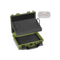 Boîte de rangement portable antichoc de 10 pouces pour munitions et équipement de chasse