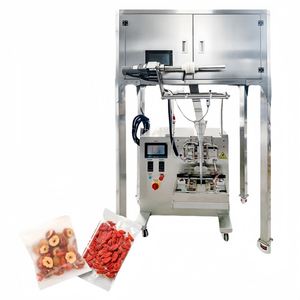 Machine d'emballage automatique verticale pour l'intermélange de poisson séché, de friandises pour chats, de sel, de sucre, de pistaches, de noix de cajou et de baies de goji - Product Image 2