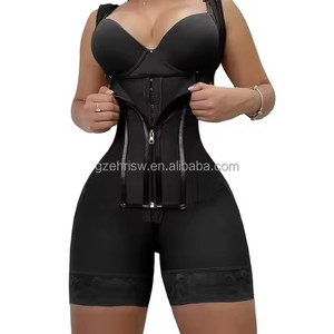 مشدات جديدة لشد الجسم بضغط عالٍ، كورسيه كولومبي لتنحيف الخصر وشد البطن بعد الولادة، حزام تدريب الخصر - Product Image 6