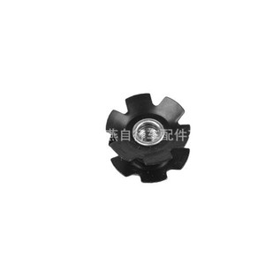 ดุมล้อจักรยานแบบน็อตเหล็กสีดำ สำหรับล้อหน้า - Product Image 5