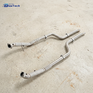 ท่อดาวน์ไปป์แบบไหลสูงสำหรับ Mercedes E550 CLS550 W212 W218 M278 4.7L V8 Biturbo ผลิตจากเหล็ก 304 สำหรับอัพเกรดท่อไอเสียแบบเรซซิ่ง - Product Image 6