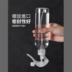 ขวดสเปรย์ใส 400 มล. หัวฉีดปรับได้สำหรับรดน้ำต้นไม้ในสวน - Product Image 1