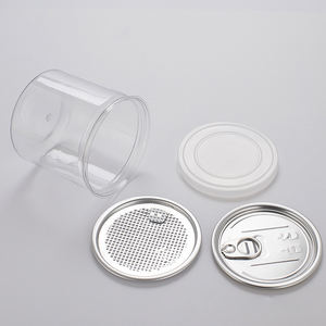 Bocaux en plastique PET de qualité alimentaire à ouverture facile avec couvercles à vis pour l'emballage de sucre, bonbons, gelées et noix - Vente en gros - Product Image 5