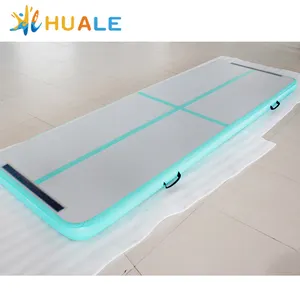 Tappetino da ginnastica gonfiabile economico Tumbling Air Mat quadrato 6M 10M 12M Airtrack Tumble Mat Air Track Set gonfiabile Air Track