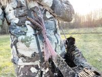 Sac de transport robuste pour oiseaux et gibiers, en paracorde 550 fait main, pour la chasse au canard, à l'oie et au faisan