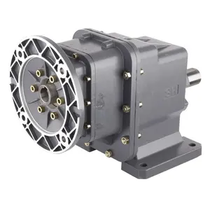 SRC محرك الحد من سرعة الحركة حلزوني صنع في الصين صندوق تروس معدل سرعة IEC يتم تركيبه على الشفة صندوق تروس حلزوني صندوق تروس حلزوني