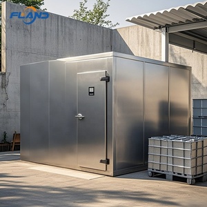Refroidisseur évaporatif préfabriqué en acier inoxydable Chambre Froide Morgue Congélateur avec portes à fermeture automatique et éclairage LED - Product Image 5