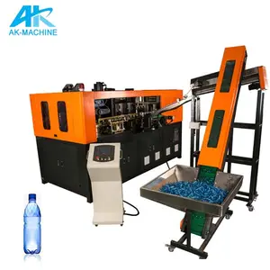 AK-Q40 Stretch Blaasvormmachine Prijs 5HP Water Chiller Huisdier Blow Moulding Machine Kleine Fles Making Machine