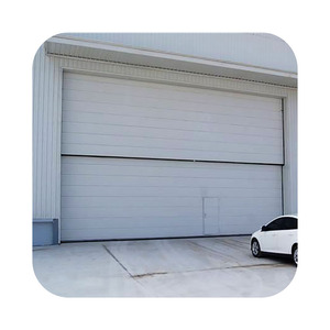 <span class=keywords><strong>Porte</strong></span> coulissante à section élévatrice électrique personnalisée, <span class=keywords><strong>porte</strong></span> <span class=keywords><strong>de</strong></span> <span class=keywords><strong>garage</strong></span> coupe-vent au design moderne en acier inoxydable - Product Image 5
