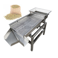 Machine à tamis vibrante à double moteur 220V, machine à tamisage de matériaux granulaires de grande taille, table de tamisage 40*100Cm