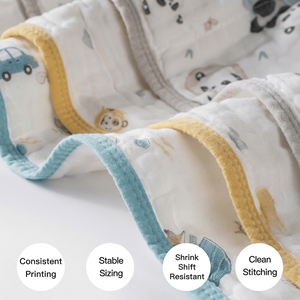 <span class=keywords><strong>Coperta</strong></span> Swaddle in Mussola di <span class=keywords><strong>Cotone</strong></span> Organico a 6 Strati, Super Morbida, per Neonati, Disponibile a Prezzo all'Ingrosso - Product Image 3