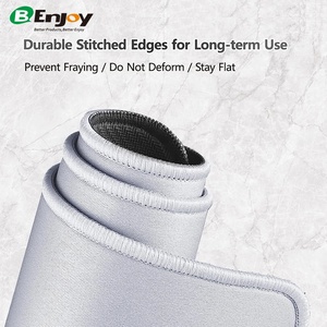 Kích Thước Tùy Chỉnh Cao Su Tự Nhiên Miếng Đệm Chuột Chơi Game Nhà Máy Giá Mở Rộng Bàn Thảm Trong Trắng Đen Thăng Hoa In Trống Chuột Pad - Product Image 6