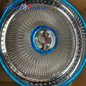 28 Inch Wire <b>Wheels</b> Classic Car <b>Wheel</b> Rim Chrome Rims <b>Spoke</b> Wire <b>Wheels</b> - Product Image 5