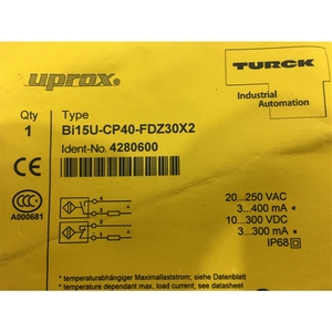 Capteur inductif BI15U-CP40-FDZ30X2, capteur de proximité programmable AC 2 fils DC 2 fils NC/NO, capteur de température - Product Image 4