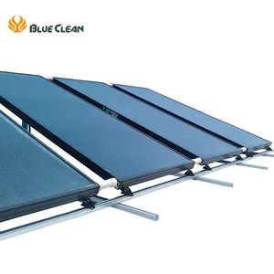 Blueclean Chinese Top Sales Wall Mounted AC DC PV SOLAR WATER HEATER For Bathroom shower