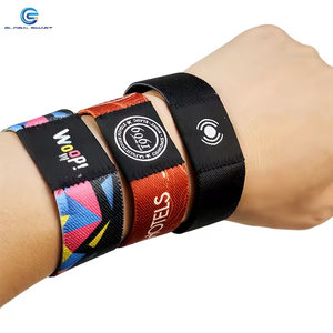 NFC RFID Armbanden Herbruikbare NFC Elastische Stoffen Polsband Rekbare Geweven RFID Polsband - Product Image 2