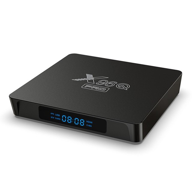 X96Q Pro Allwinner H313 2GB+16GB Android 10.0 TV Box 2.4G WiFi 100M Factory Supply