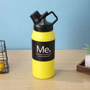 Thermos sport en acier inoxydable 304, 750 ml, 950 ml, grande capacité, gourde isotherme pour l'extérieur - Product Image 3