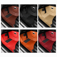 Tapis de sol auto-adhésifs complets pour Cadillac, tapis de voiture antidérapants, tapis en moquette double couche, accessoires de voiture personnalisés