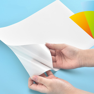 Flexography PP tổng hợp cuộn tự dính giấy trắng không thấm nước Acrylic Masking không in ấn một mặt áp lực nhạy cảm Matt - Product Image 5