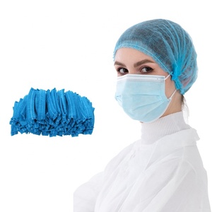 Bonnet <span class=keywords><strong>Charlotte</strong></span> jetable non tissé en PP, filet à cheveux bouffant certifié CE pour usage hygiénique - Product Image 5