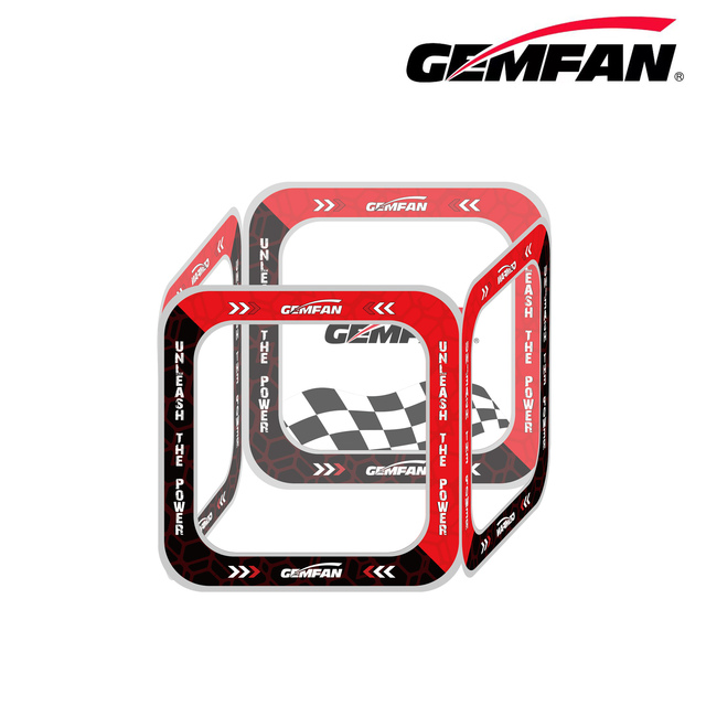 Gemfan Factory Wholesale Durable Custom Logo Printing Micro FPV Racing Gate Pop-Up Cube Reflective Gates Indoor for Drone