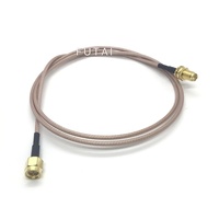 SMA macho a SMA hembra con RG316 Cable 80cm