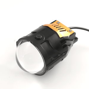 F3 3 pulgadas 3 colores facturados lámpara antiniebla 6000K/3000K/4300K 12V vehículo Bi LED proyector conducción doble taza luz antiniebla para coche - Product Image 4