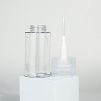 120ml clair liquide presse pompe distributeur bouteille cosmétique Toner bouteilles maquillage vernis dissolvant bouteille