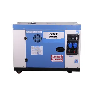 good price 8000W 8.0KW 8.0KVA silent diesel generator AC 3 phase 380V/400V Industrial plug Diesel Generator for home standby