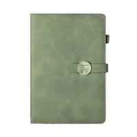 Ensemble de carnets de notes d'affaires de luxe A5 avec logo personnalisé, stylo, marque-page spirale, PP/tissu, cadeau d'entreprise, papeterie, organiseur/planificateur