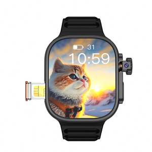 นาฬิกาสมาร์ทการ์ด B33 S10นาฬิกาทรงสี่เหลี่ยมที่ใช้ระบบแอนดรอยด์หน้าจอ Amoled ความละเอียดสูงรุ่นใหม่ที่มีการเข้าถึงเครือข่ายเต็มรูปแบบ - Product Image 6