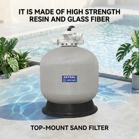 Filtre à sable professionnel pour piscine, filtre en fibre de verre - Accessoires pour piscine, équipement de piscine