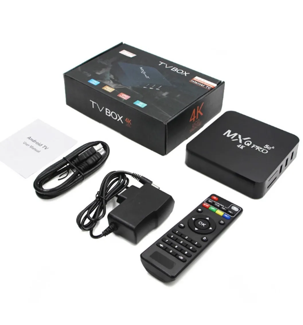 सबसे अच्छी कीमत के साथ Dvb HD उपग्रह रिसीवर 4K MXQ एंड्रॉयड टीवी बॉक्स/सेट टीवी बॉक्स के लिए थोक