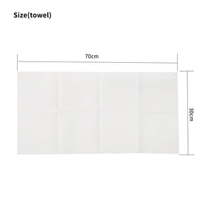 <span class=keywords><strong>Asciugamani</strong></span> Monouso in Polpa di Legno ad Asciugatura Rapida 70x140 cm <span class=keywords><strong>per</strong></span> Mani, <span class=keywords><strong>Capelli</strong></span>, Viso, Bagno, <span class=keywords><strong>per</strong></span> Saloni di Bellezza, Spa, Viaggi, Hotel - Product Image 6