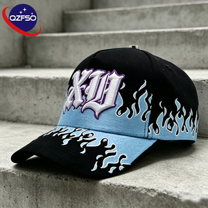 Casquette de baseball QZFSO tendance avec logo brodé 3D de haute qualité, broderie personnalisée, streetwear décontracté quotidien, 6 panneaux, pour femmes et hommes - Product Image 1