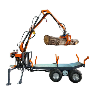 Cargador Forestal Automático a Gasolina con Grúa para Troncos, Pinza para Troncos y Remolque, Marca BITA - Product Image 4