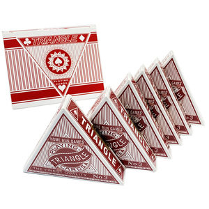 Fabricant de cartes à jouer personnalisées en forme de triangle, cartes de poker imprimées sur mesure, jeu de cartes à collectionner pour adultes avec boîte - Product Image 6